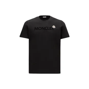 Moncler T Shirts Men Black