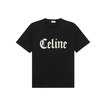 CELINE Zipped Hoodie In Cotton Fleece
