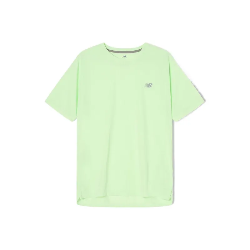 New Balance UNI Athletics T Shirt Men's Green-0
