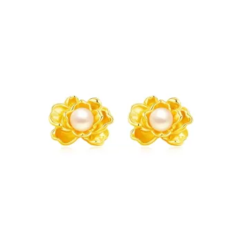 TRUE ME 999 Fine Silver Stud Earrings Women's