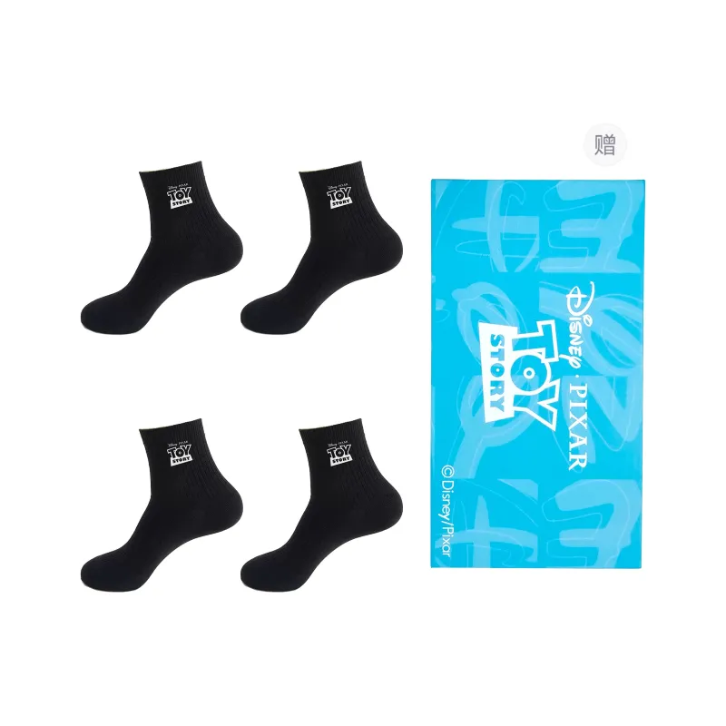 Disney Ankle Socks Unisex Box 4 Pack-0
