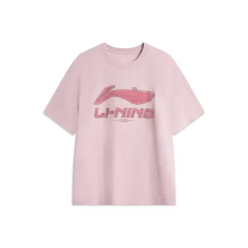 LiNing x GUGONG,LIANMINGKUAN Chinese Culture Series T Shirt Men's Pink