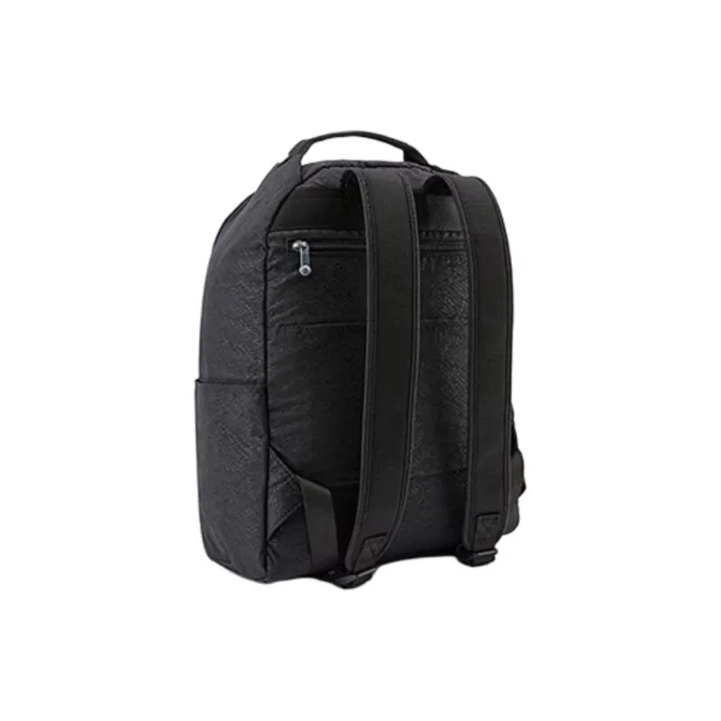 Kipling Fabric Backpack Large Size Unisex Black-1