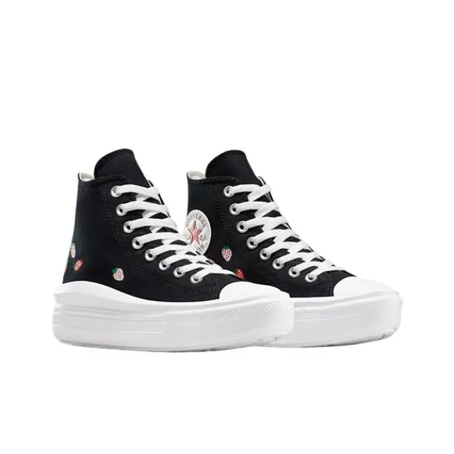 Converse Women's Chuck Taylor All Star Move Platform High 'Embroidered Strawberries' Women's-2