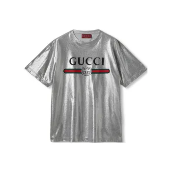 GUCCI Printed Jersey T Shirt