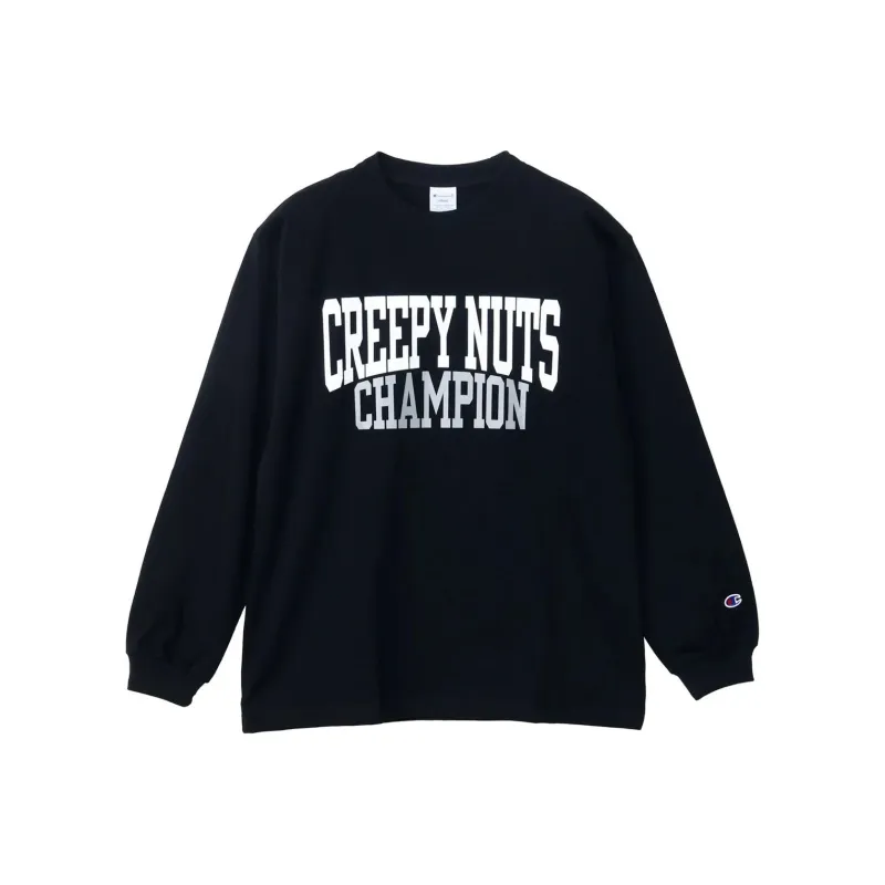 Champion Creepy Nuts Collaboration T-Shirts Unisex-2