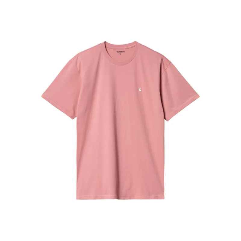 Carhartt WIP FW24 S/S Madison T Shirt T Shirt Unisex Pink-0