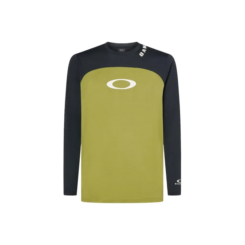 Oakley Free Ride Rc LS Jersey T-Shirt Men's Green-0