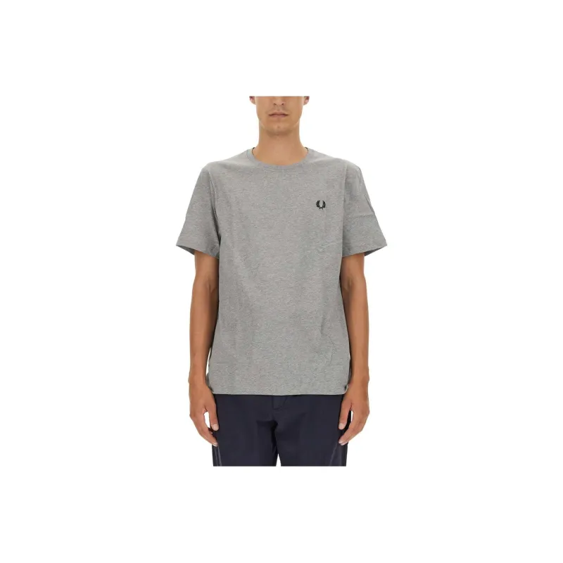 FRED PERRY Embroidered Logo Short-sleeve T-shirt-0