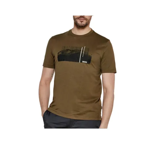 HUGO BOSS SS24 Knitwear Mens Burgundy