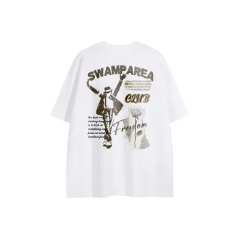 SWAMP AREA T Shirt Unisex White