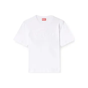 DIESEL T Adjust Bigoval Embossed Oval D T Shirt