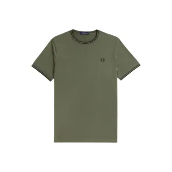 FRED PERRY T Shirts Men Green