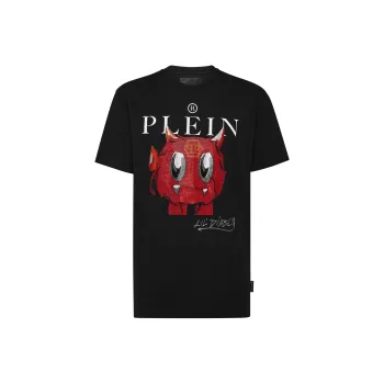 PHILIPP PLEIN Ss Crystal Monster T shirt