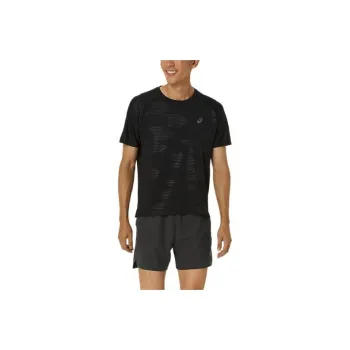 Asics T Shirts Men Black