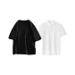 2 Pack (Black Short-Sleeved+White Polo)
