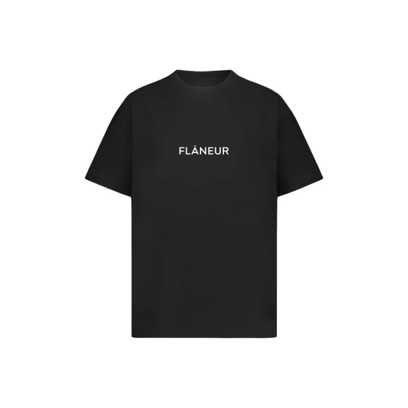 Flaneur Homme T Shirt Men's Black-0