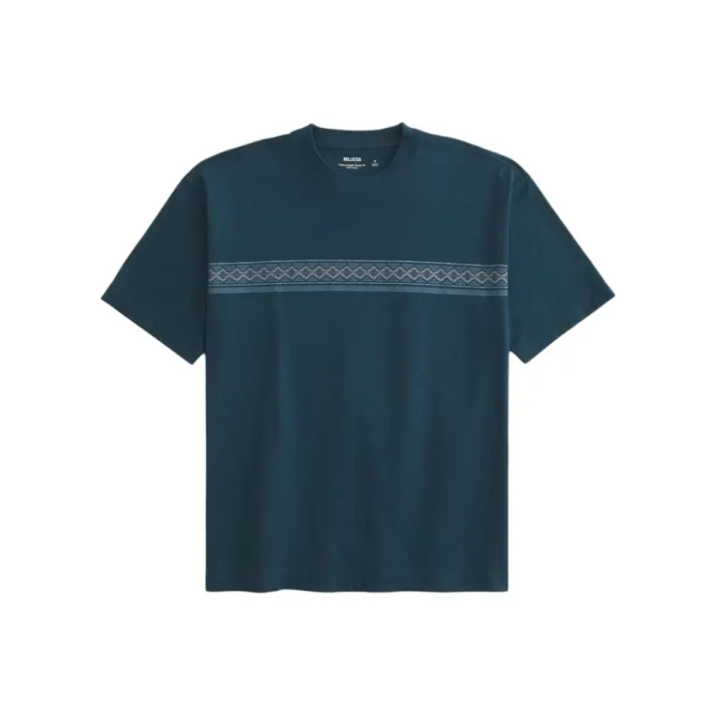 Hollister T-Shirt Men's Dark Blue-0