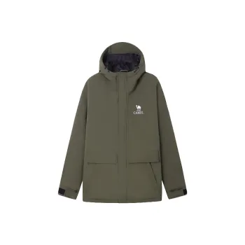 CAMEL All weather Waterproof And Windproof Windbreaker Jacket Unisex Olive Green