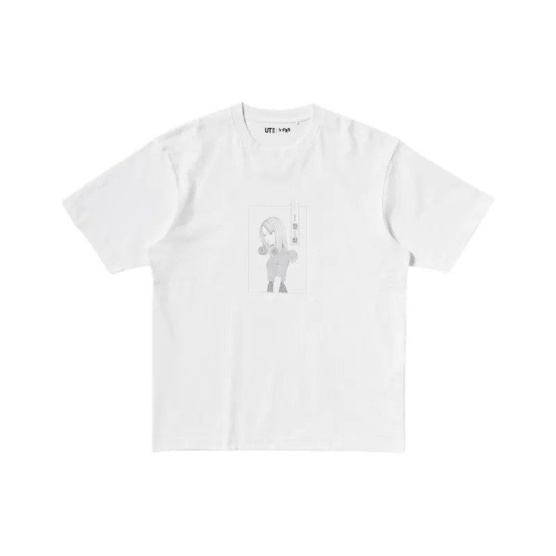 UNIQLO x XUANWO Swirl Collaboration T Shirt Unisex White-0