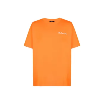 BALMAIN Embroidered Signature Logo T shirt
