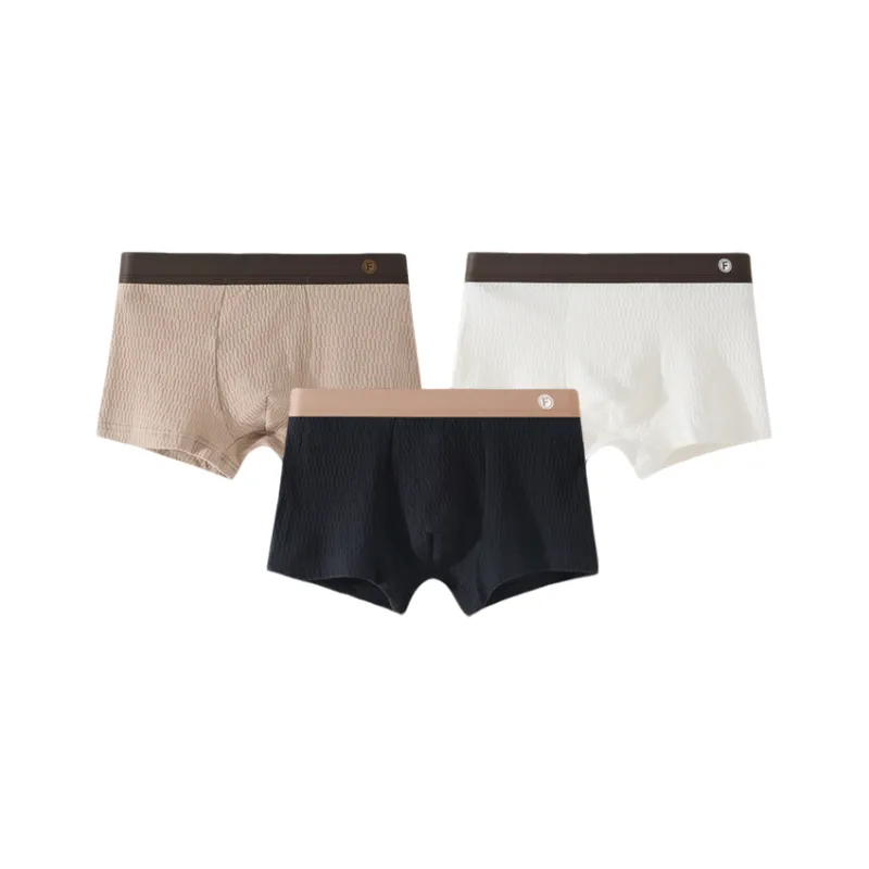 Qiao Ni Tong Underpants Men's 3 Pack-4