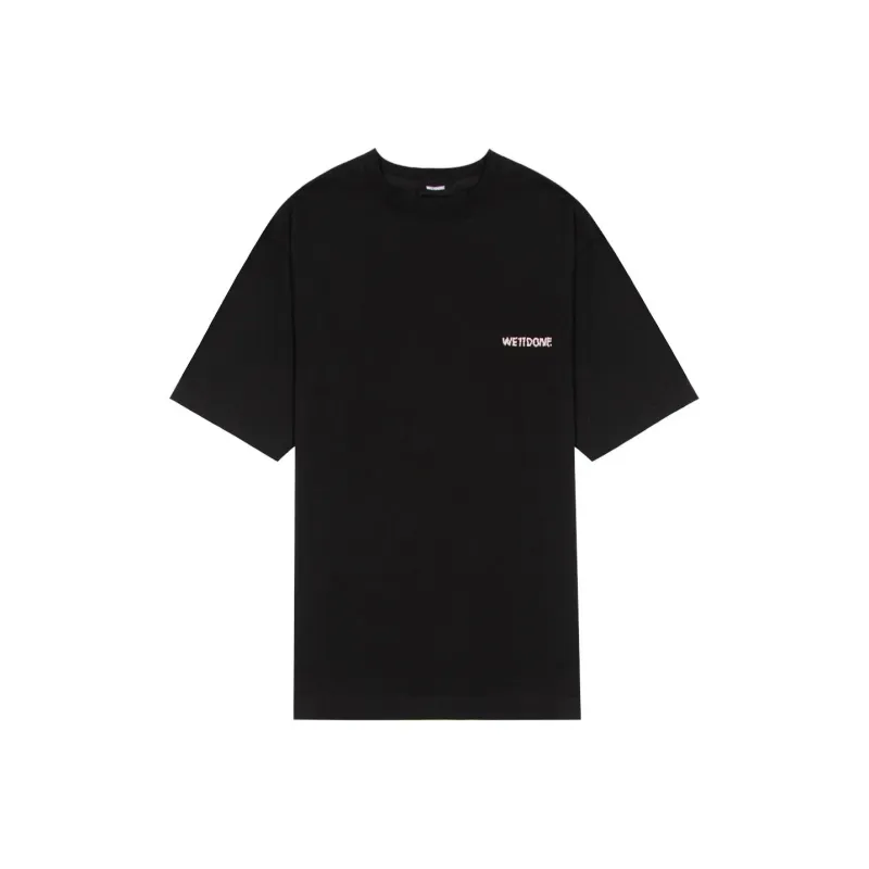 WE11DONE Bead logo T shirt-0