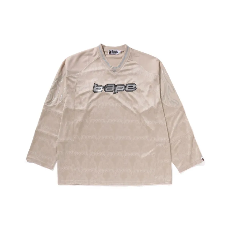 Bape Flame Football Jersey-2
