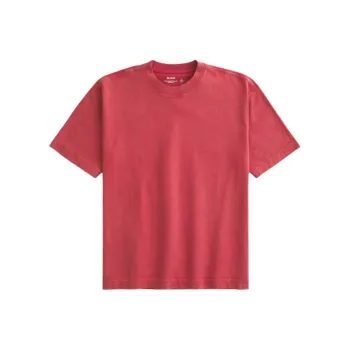 Hollister T-Shirts Men Red