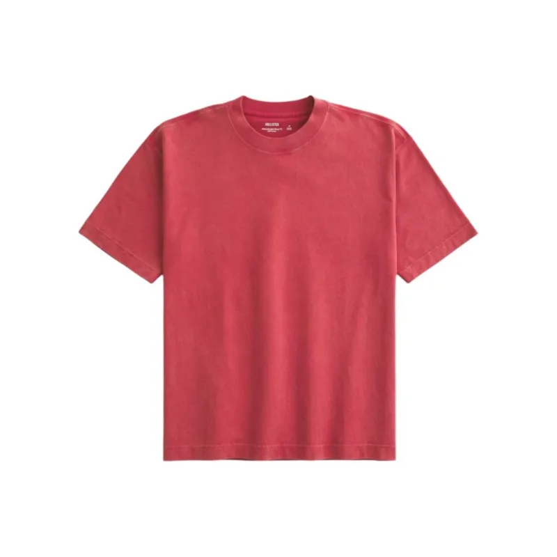 Hollister T-Shirts Men Red-0