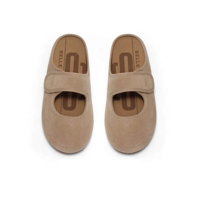 BELLE Odor Resistant Abrasion Resistant Slip Resistant Closed Toe Slippers Women's-2