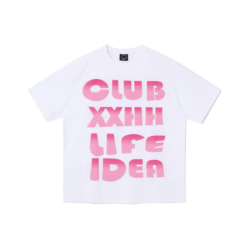 Clubxxhh T Shirts Unisex White-0
