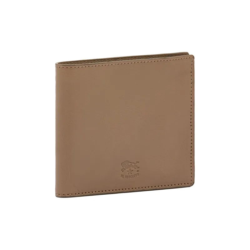 Il Bisonte Vegetable Tanned Cow Leather Wallet Men's Multicolor-5