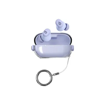 Tong Tong Rabbit Compatibility With Magic Sound Beats Solo Buds TPU Transparent Creative Lock Headphone Cases