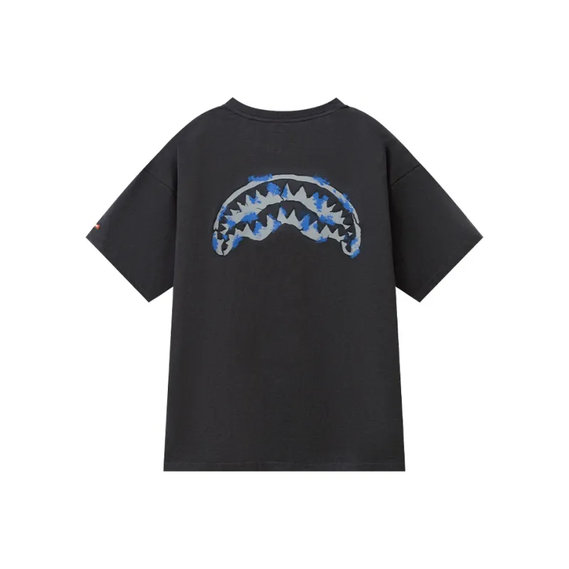 SPRAYGROUND Crew Neck Short Sleeved T Shirts Unisex-12