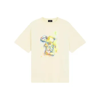 WE11DONE Teddy Printed T shirt