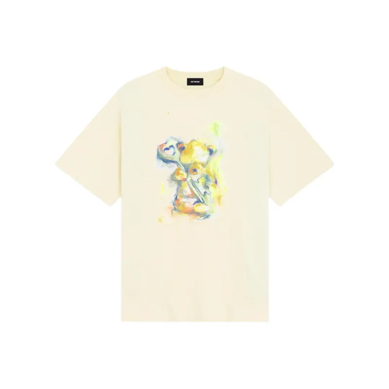 WE11DONE Teddy Printed T shirt-0