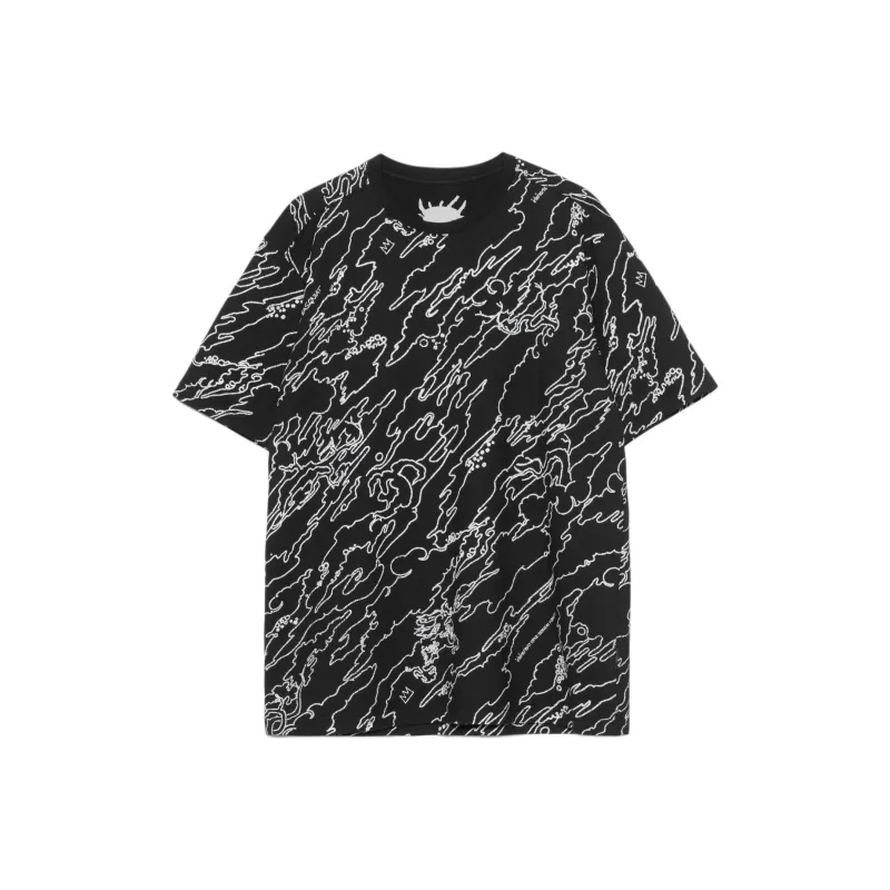 Maharishi Maha Basquiat Abstract print Shirt-0