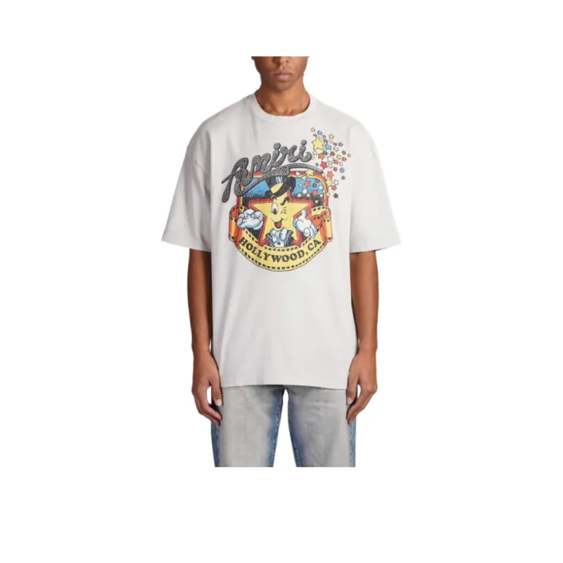 AMIRI Mr. Hollywood Oversized T-Shirt-0