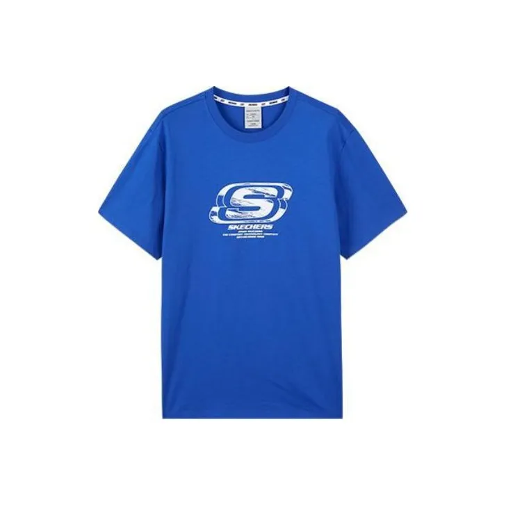 Skechers T Shirt Unisex Nautical Blue-0