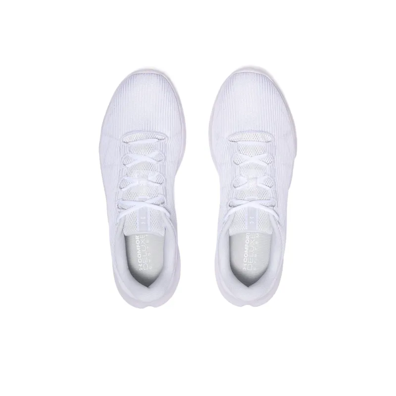 Under Armour Charged Speed Swift Low Top Running Shoes Men's White-3