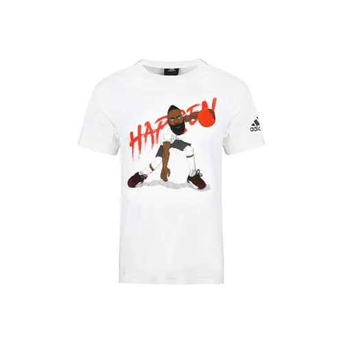 Adidas Originals HARDN GEEK UP 2 T-Shirt Men's White