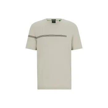 HUGO BOSS Logo Detailed Crewneck T Shirt