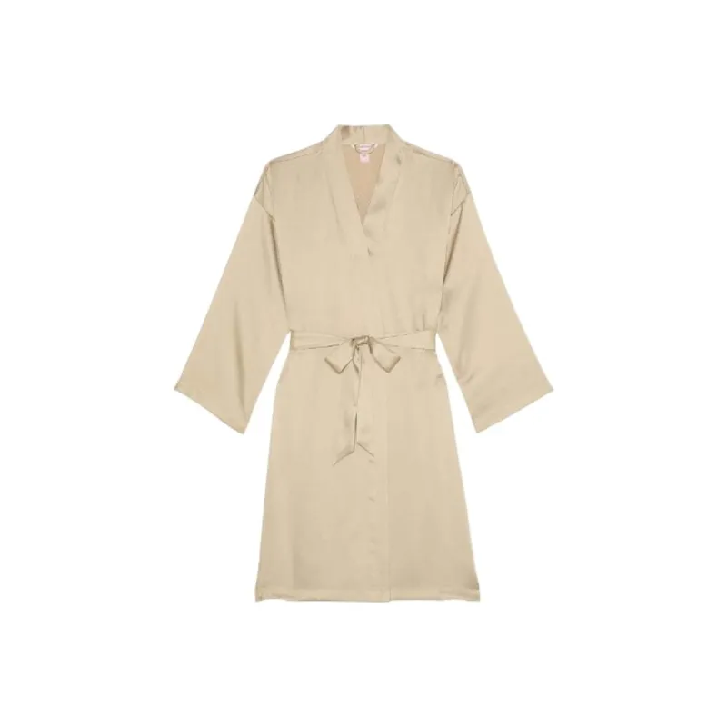 Victoria's Secret Sleep Robe Women's Nude-0
