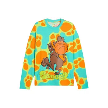 PUMA Camiseta De Manga Larga Para Hombre PUMA Hoops X Scooby Doo
