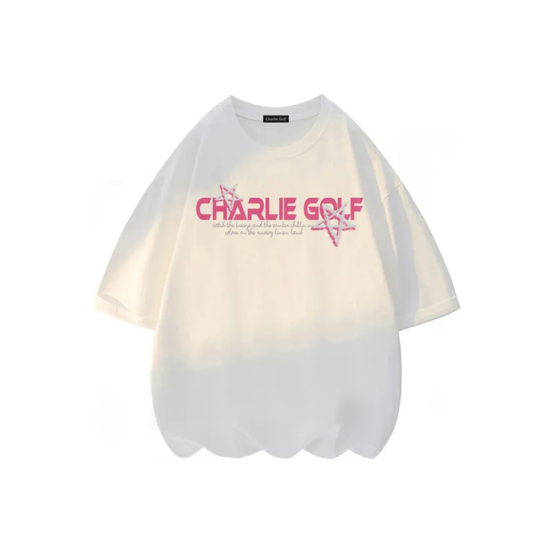 CHARLIE GOLF T Shirt Unisex Black-4