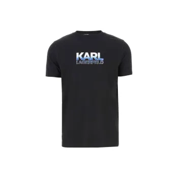 KARL LAGERFELD / Karl Lagerfeld Jeans Logo Printed Crewneck T Shirt