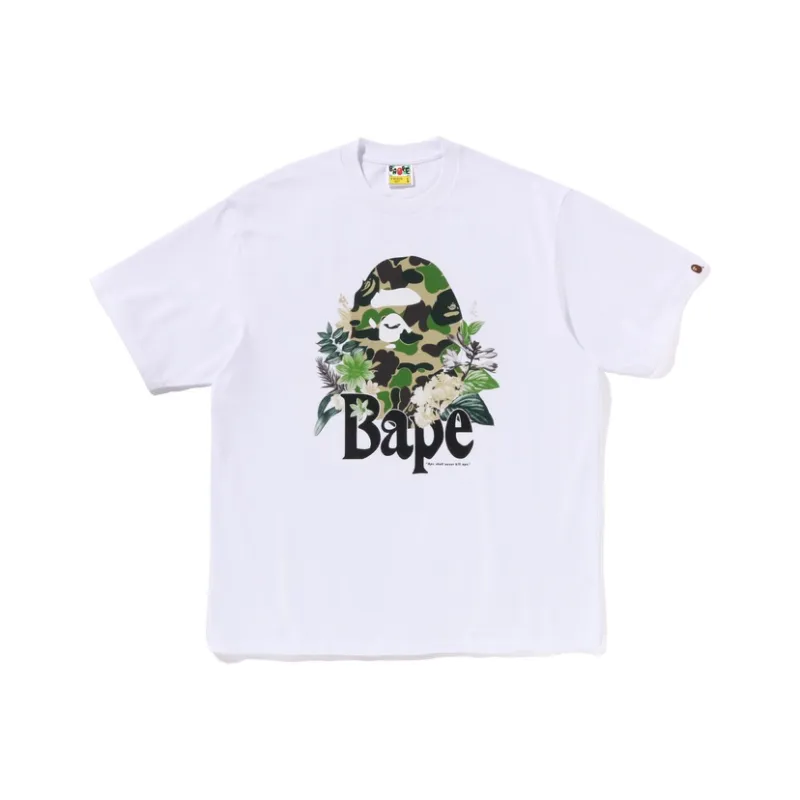 Bape Flora Big Ape Head Relaxed Fit Tee-2