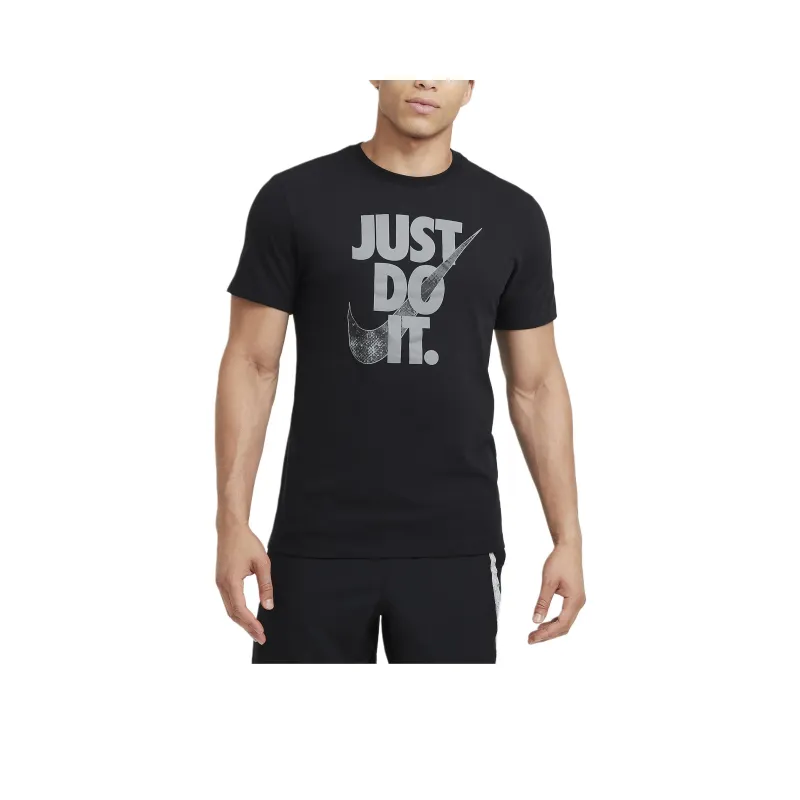 Nike Men's Dri FIT Short Sleeve Fitness T Shirt-0