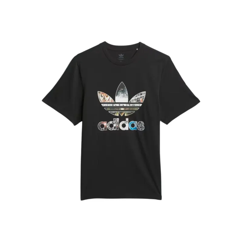 Adidas Dill Trefoil Photo T Shirt-0